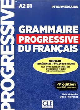 Grammaire Progressive Du Francais(A2/B1)(Inter)(+Corriges)(4edition)