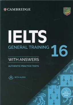 Cambridge Ielts (General training) 16 (کتاب دانش آموز وسی دی )(جنگل)