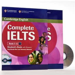 Cambridge Complete Ielts B2 (5-6..5 ( کتاب دانش آموز وکتاب کار و سی دی