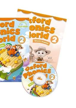 Oxford Phonics World 2 (کتاب دانش آموز و کتاب کار و سی دی ) (جنگل)