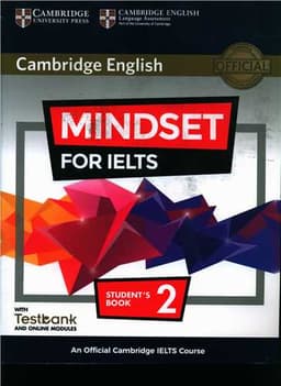 Cambridge English Mindset for ielts (2) (کتاب دانش آموز و سی دی و