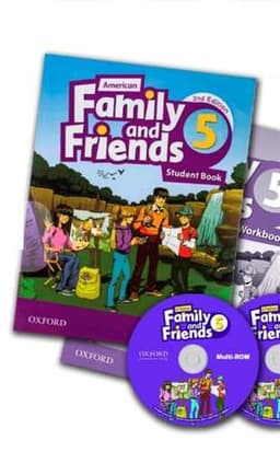 Family and Friends 5 (ویراست دوم)(کتاب دانش آموز و کتاب کار و سی دی )