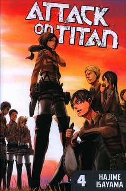 مانگا حمله به تایتان Attack on Titan 04