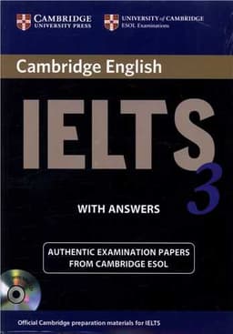 Cambridge Ielts 3 (کتاب دانش آموز وسی دی ) (جنگل)