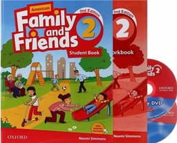 Family And Friends 2 (ویراست دوم)(کتاب دانش آموز و کتاب کار و سی دی )