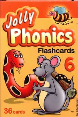 Flashcards Jolly Phonics 6 (جنگل)